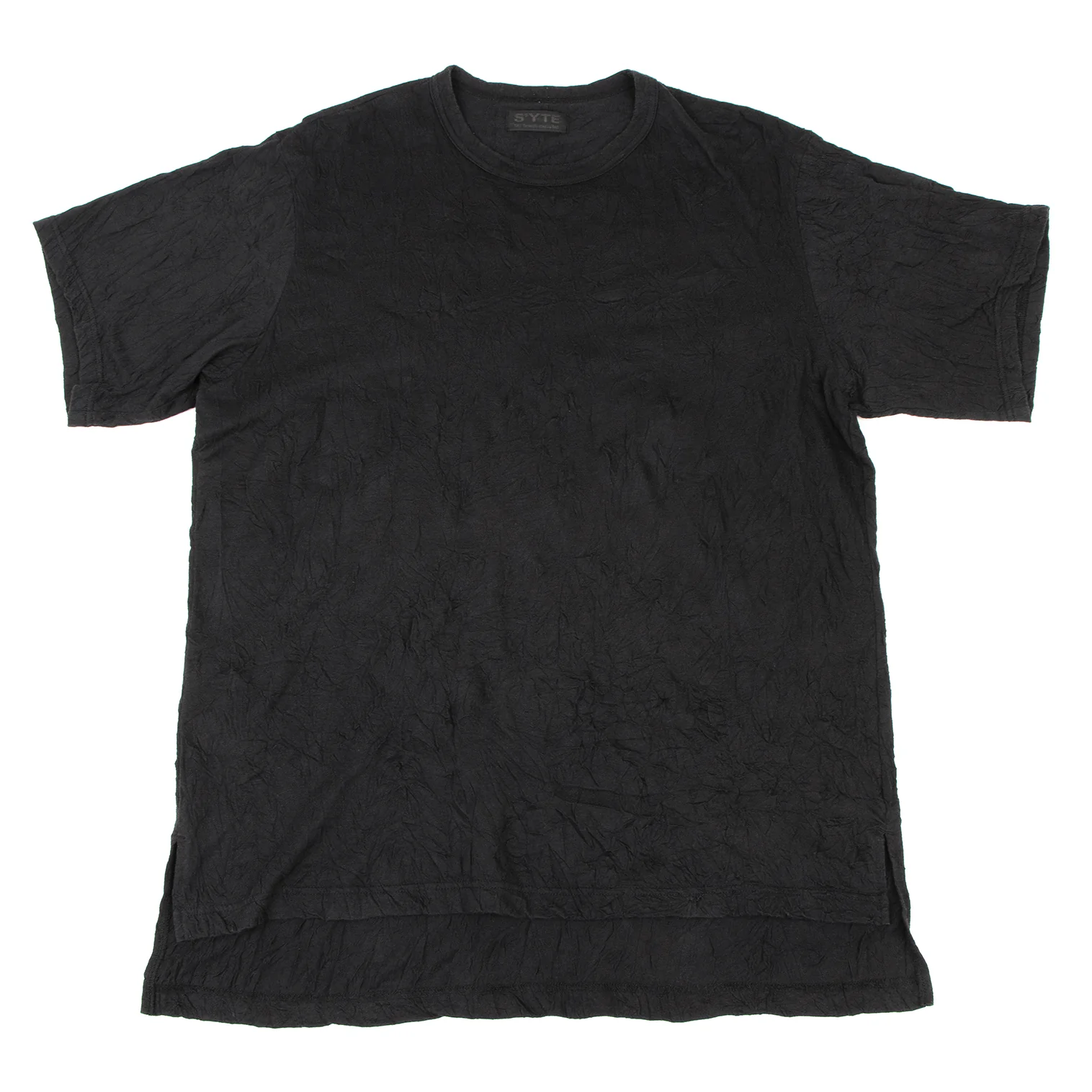 タナカダイスケ snow piles up T-shirt Black look15_059_70bbf352-8d2e-465f-