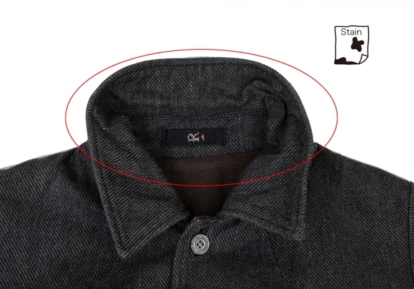 45rpm 45R 藍染ハーフコート インディゴグレーS位 K-138479_008