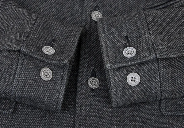 45rpm 45R 藍染ハーフコート インディゴグレーS位 K-138479_010