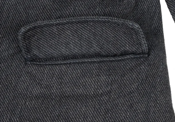 45rpm 45R 藍染ハーフコート インディゴグレーS位 K-138479_014