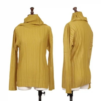 PLEATS PLEASE Turtle Neck T Shirt