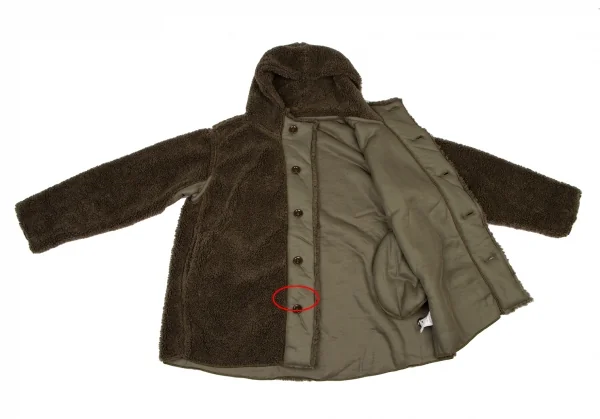 45R Switching Fleece Hooded Coat K-138504_010