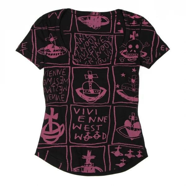 Vivienne Westwood Red Label Hand Drawing Printed T Shirt K-138524_002