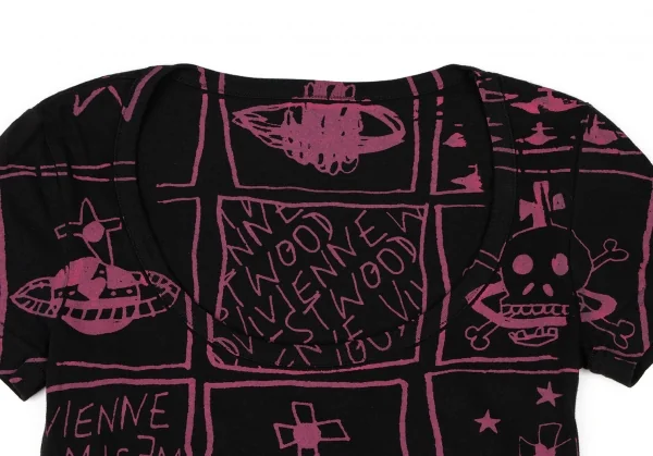 Vivienne Westwood Red Label Hand Drawing Printed T Shirt K-138524_003