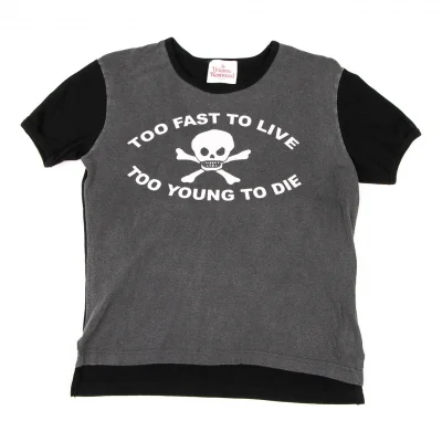 Vivienne Westwood Red Label Switching Skull Printed T Shirt