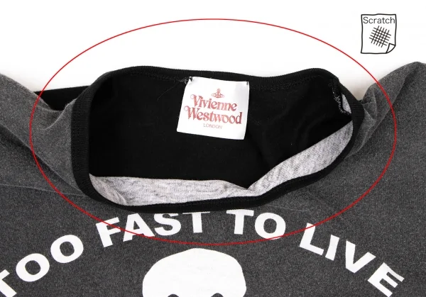 Vivienne Westwood Red Label Switching Skull Printed T Shirt K-138528_003