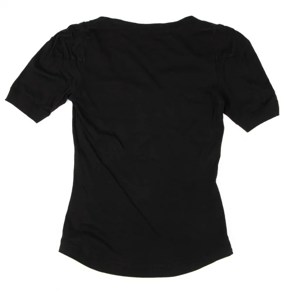 ヴィヴィアンウエストウッド レッドレーベルVivienne Westwood Red Label コットンステッチオーブTシャツ 黒1 K-138531_010