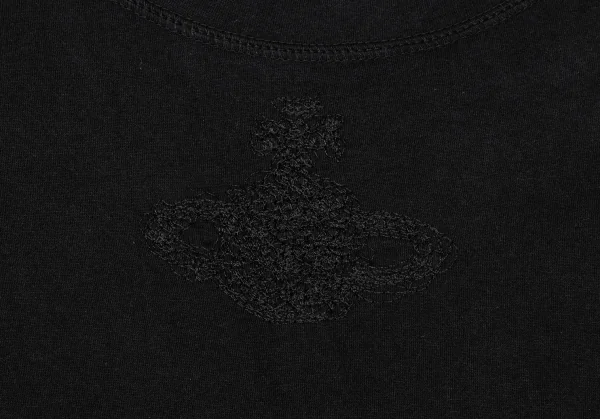 ヴィヴィアンウエストウッド レッドレーベルVivienne Westwood Red Label コットンステッチオーブTシャツ 黒1 K-138531_006