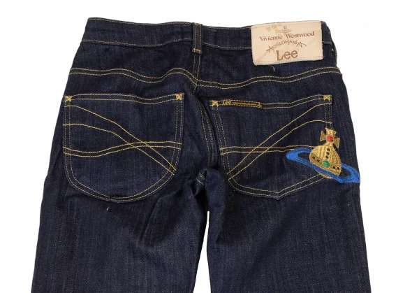 Vivienne Westwood ANGLOMANIA×Lee Orb Embroidery Stretch Jeans K-138600_010
