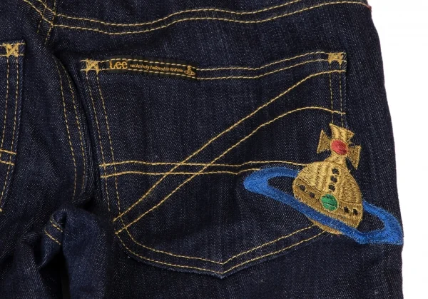 Vivienne Westwood ANGLOMANIA×Lee Orb Embroidery Stretch Jeans K-138600_012