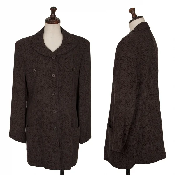 SENSOUNICO Animal Patterned Jacket & Pants K-138639_002