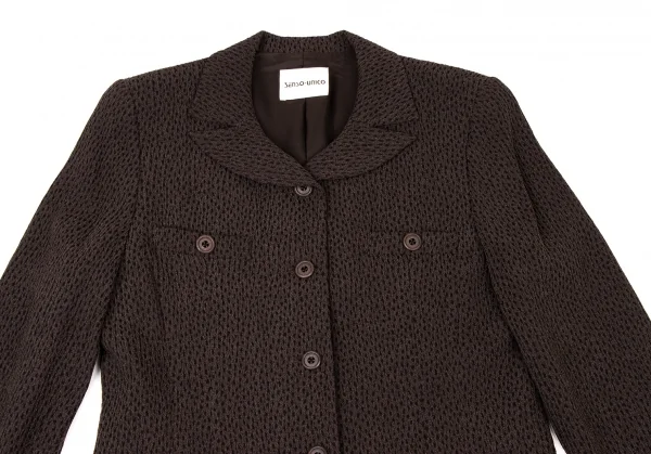 SENSOUNICO Animal Patterned Jacket & Pants K-138639_004