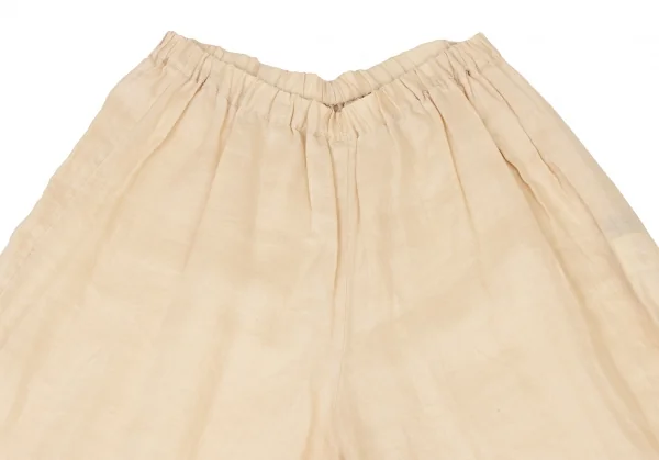 SENSOUNICO MOYURU Linen Tuck Wide Pants K-138653_002