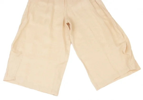 SENSOUNICO MOYURU Linen Tuck Wide Pants K-138653_005
