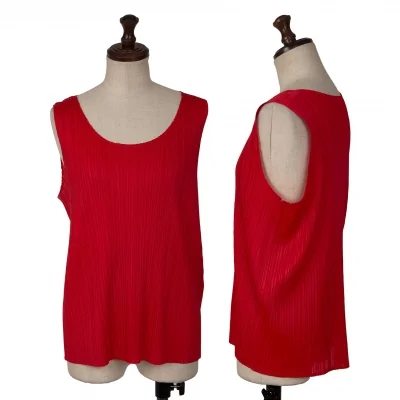 PLEATS PLEASE Pleated Tank Top