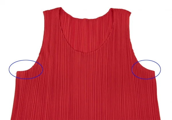 PLEATS PLEASE Pleated Tank Top K-138660_003