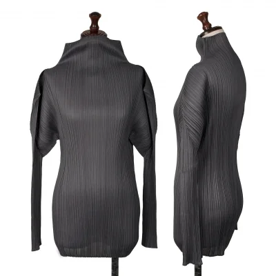 PLEATS PLEASE Turtle Neck T Shirt