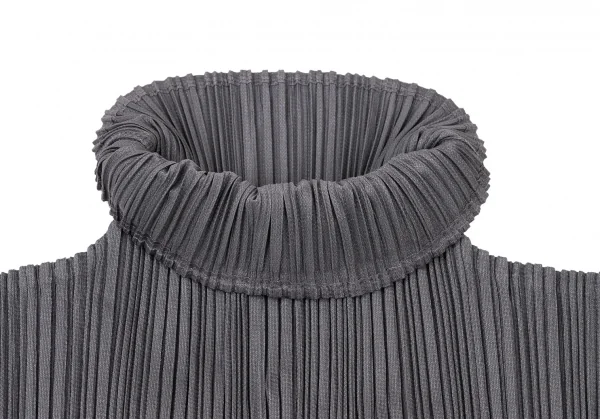 PLEATS PLEASE Turtle Neck T Shirt K-138662_004
