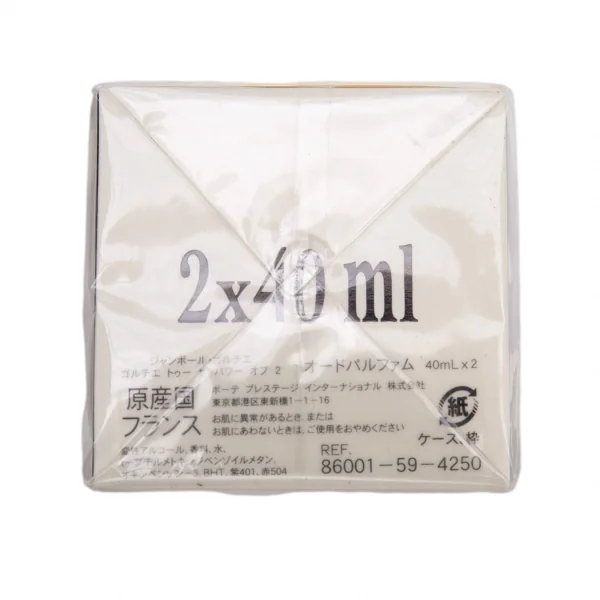 新品!ゴルチエトゥーザパワーオブトゥーGAULTIER2 オードパルファム 40ml×2 ベージュ K-138689_005