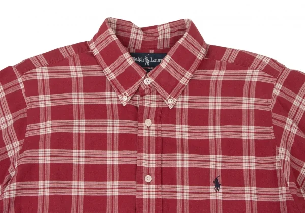 古着 ラルフローレン Ralph Lauren チェック柄 半袖 ボタンダウンシャツ レディースM相当 /eaa544886 楽天市場】古着 ラルフローレン Ralph Lauren チェック柄 半袖