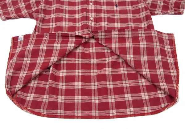 人気 ラルフローレン 半袖 シャツ XL レッド チェック ボタンダウン 古着 人気 ラルフローレン 半袖 シャツ XL レッド チェック ボタン