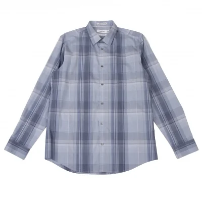 Calvin Klein Cotton Check Long Sleeve Shirt