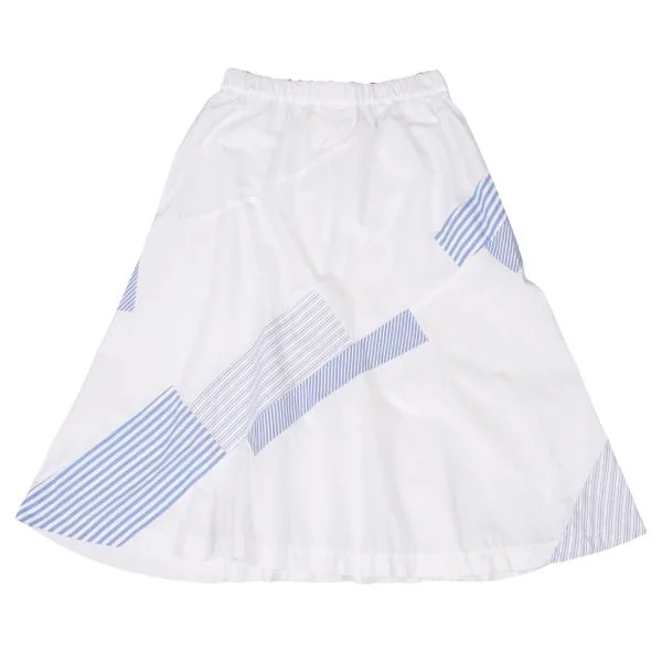 COMME des GARCONS Striped Paste Skirt K-138763_010
