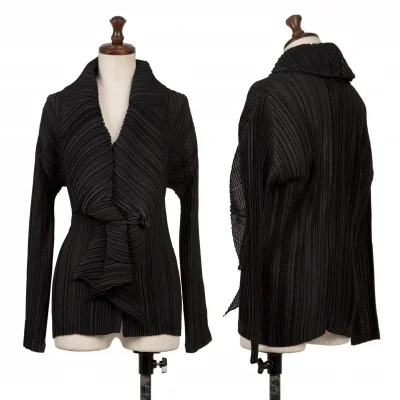 ISSEY MIYAKE Stole Collar Detachable Design Jacket