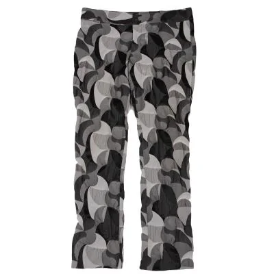 ISSEY MIYAKE Geometric Pattern Design Pants