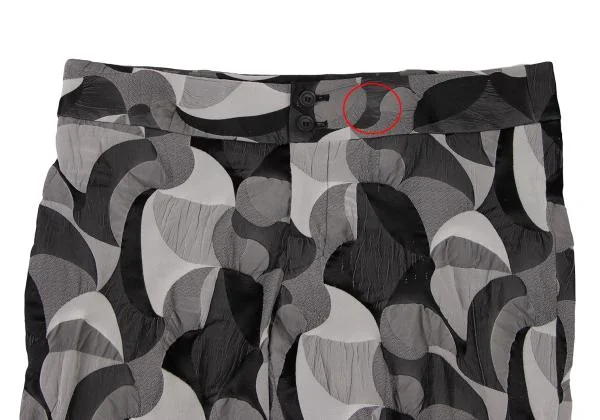 ISSEY MIYAKE Geometric Pattern Design Pants K-138816_004