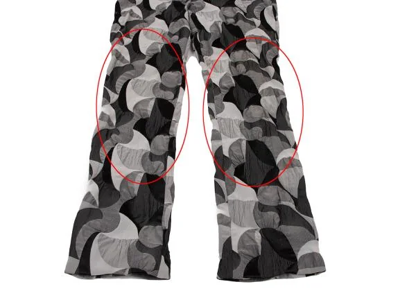ISSEY MIYAKE Geometric Pattern Design Pants K-138816_008