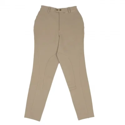 YOSHIE INABA Nylon Cotton Patch Design Tapered Pants