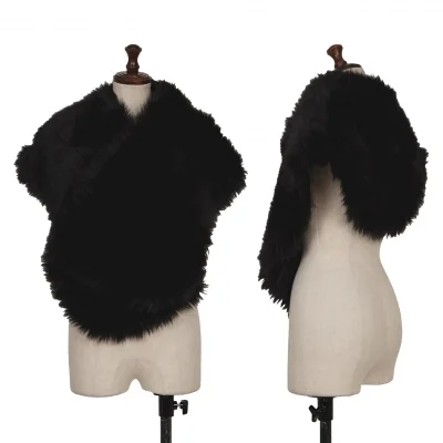 COMME des GARCONS Faux Fur Shawl 