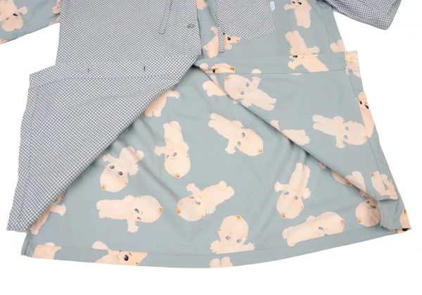PINK HOUSE Printed Short Sleeve Hooded Shirt K-138942_011