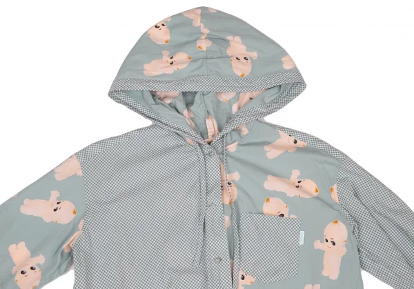 PINK HOUSE Printed Short Sleeve Hooded Shirt K-138942_003