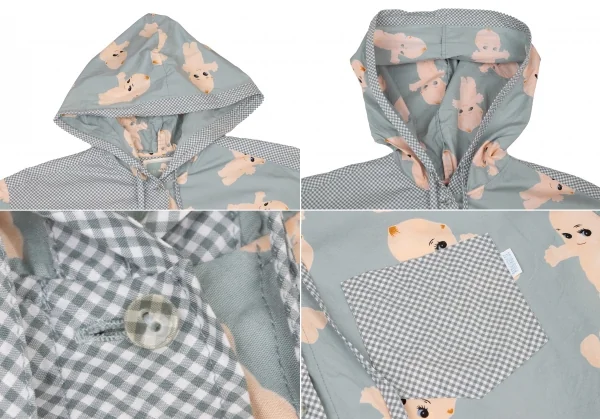 PINK HOUSE Printed Short Sleeve Hooded Shirt K-138942_004