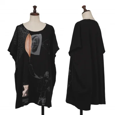 zucca Graphic Print Dolman T-shirt