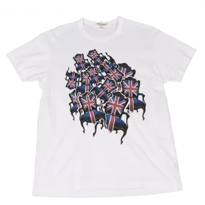 JUNYA WATANABE COMME des GARCONS Union Jack Chair Print T-Shirt