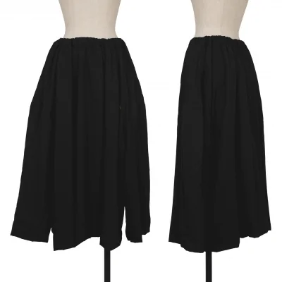 COMME des GARCONS Wool Gabardine Sleeves Design Skirt