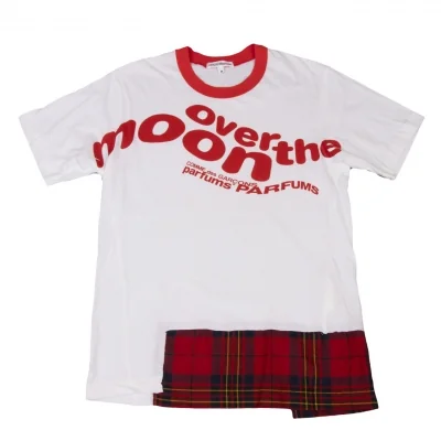 COMME des GARCONS PARFUMS Check Switching T-shirt