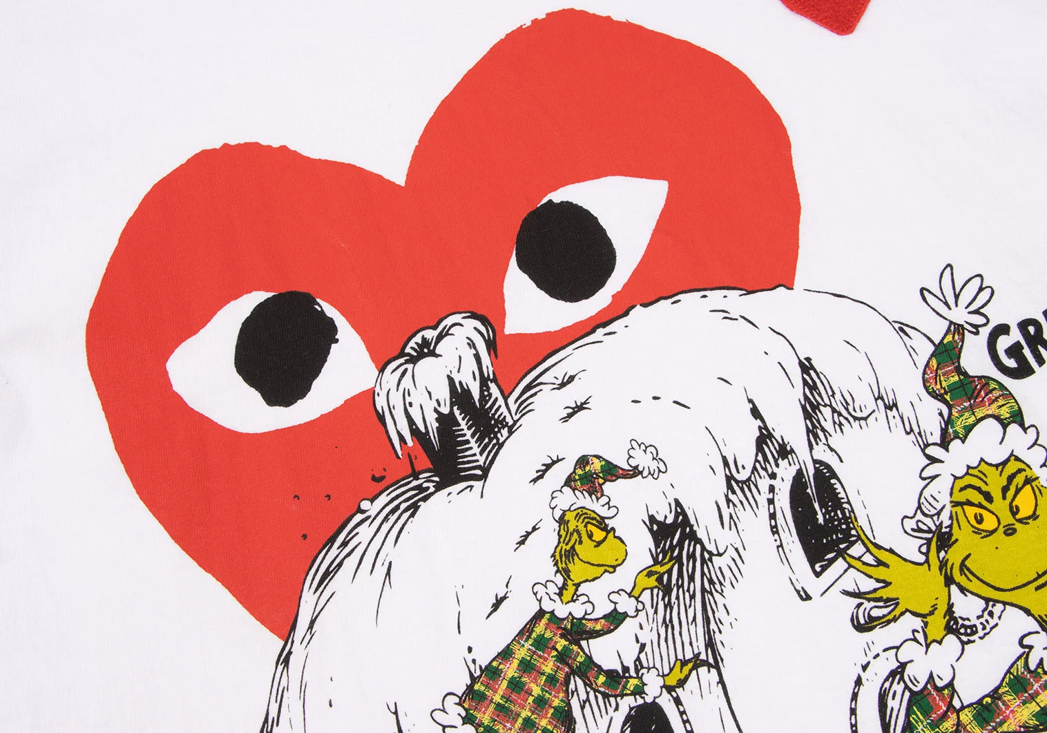 PLAY COMME des GARÇONS グリンチ 限定Tシャツ S プレイ コムデギャルソンPLAY COMME des GARCONS GRINCH