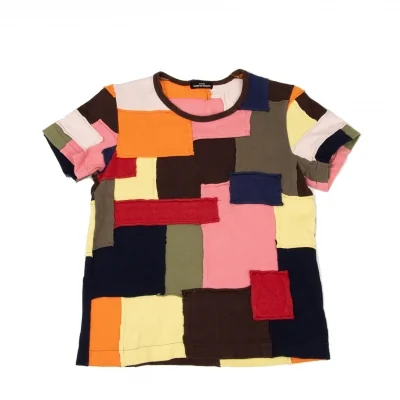 tricot COMME des GARCONS Multicolor Patchwork T-shirt