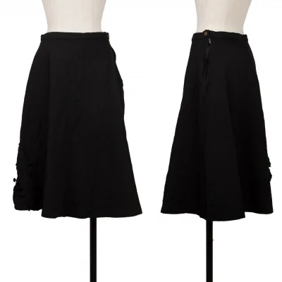 COMME des GARCONS  Globe Lace Up Hem Skirt