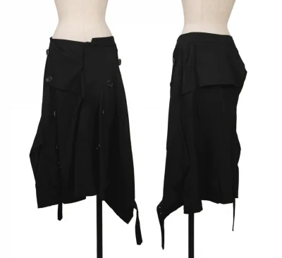 JUNYA WATANABE COMME des GARCONS Trench Coat Reconstructed Skirt