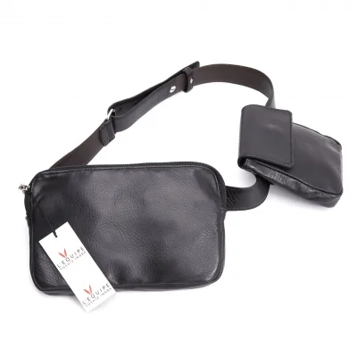 YOSHIE INABA L'EQUIPE Cow Leather Belt Pouch 