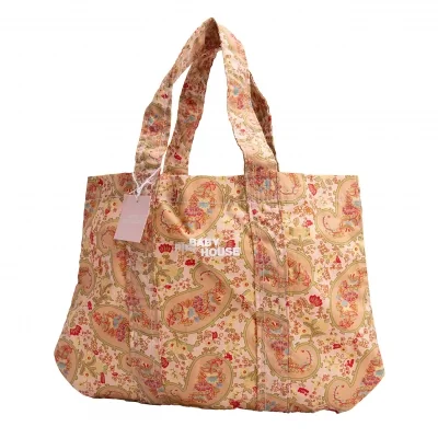 BABY PINK HOUSE Paisley Mini Tote Bag