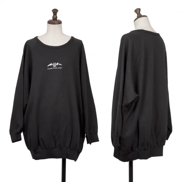 YOSHIE INABA L'EQUIPE Logo Embroidery Sweat shirt Black 9 K-139094_001