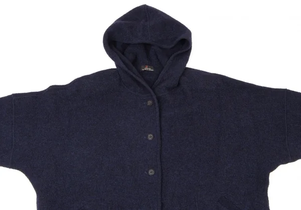 L'EQUIPE YOSHIE INABA Wool Blended Hoodie Coat K-139096_003