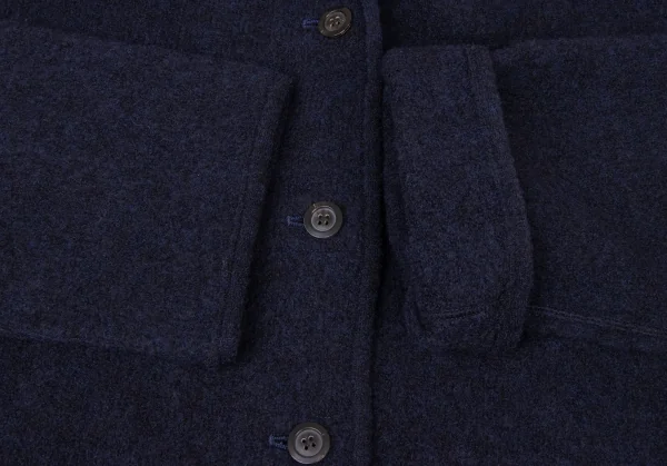 L'EQUIPE YOSHIE INABA Wool Blended Hoodie Coat K-139096_007