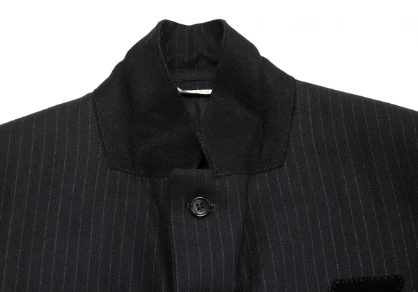COMME des GARCONS HOMME PLUS Velours patched Striped Jacket K-139116_007